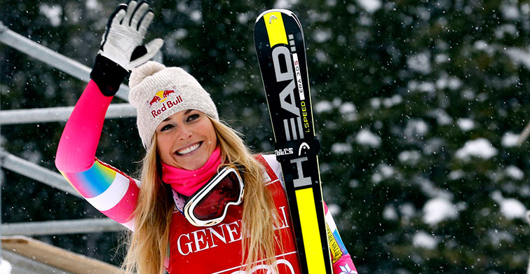 Lindsey Vonn Earns 50th World Cup Win